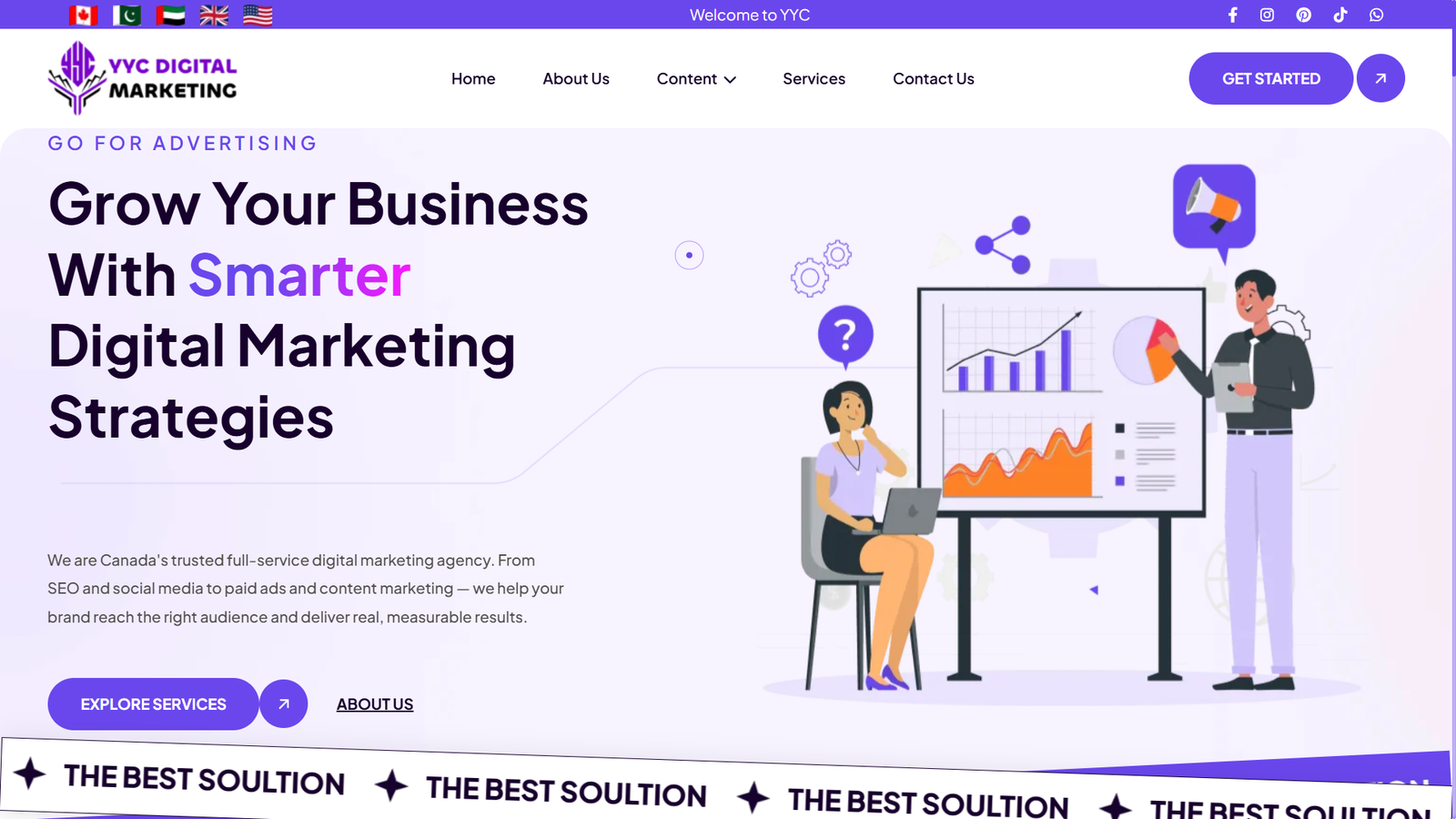 Custom Website Project